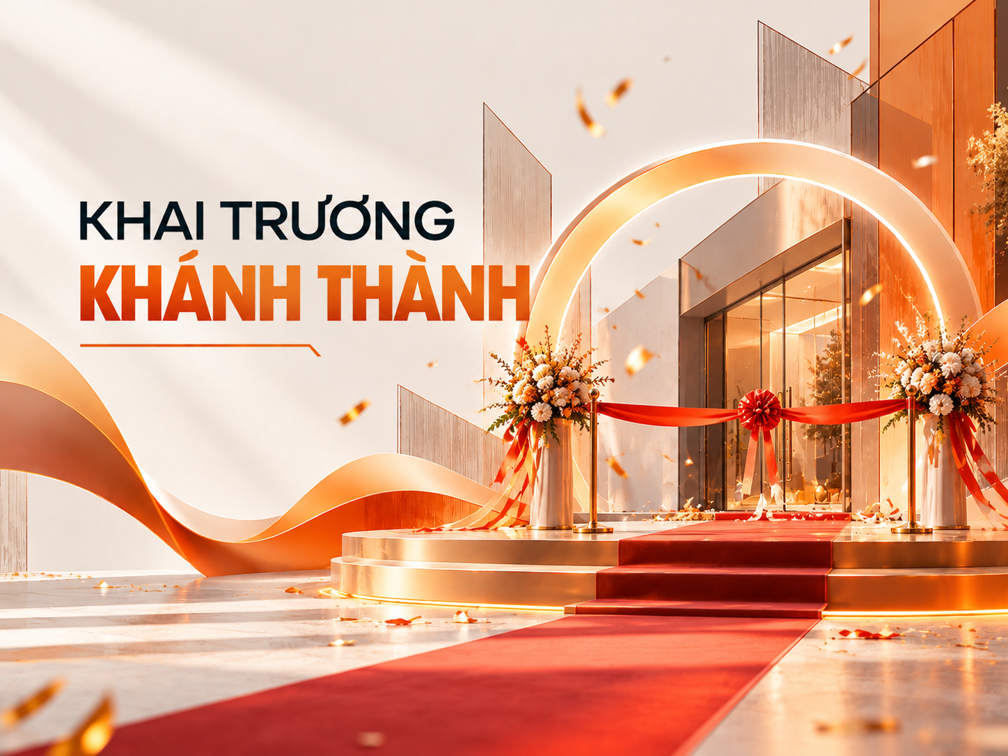 Khai trương và khánh thành